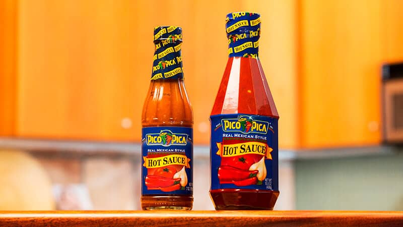  Pico Pica Mexican Hot Sauce 2 Pack - HOT - 15.5 Oz (2
