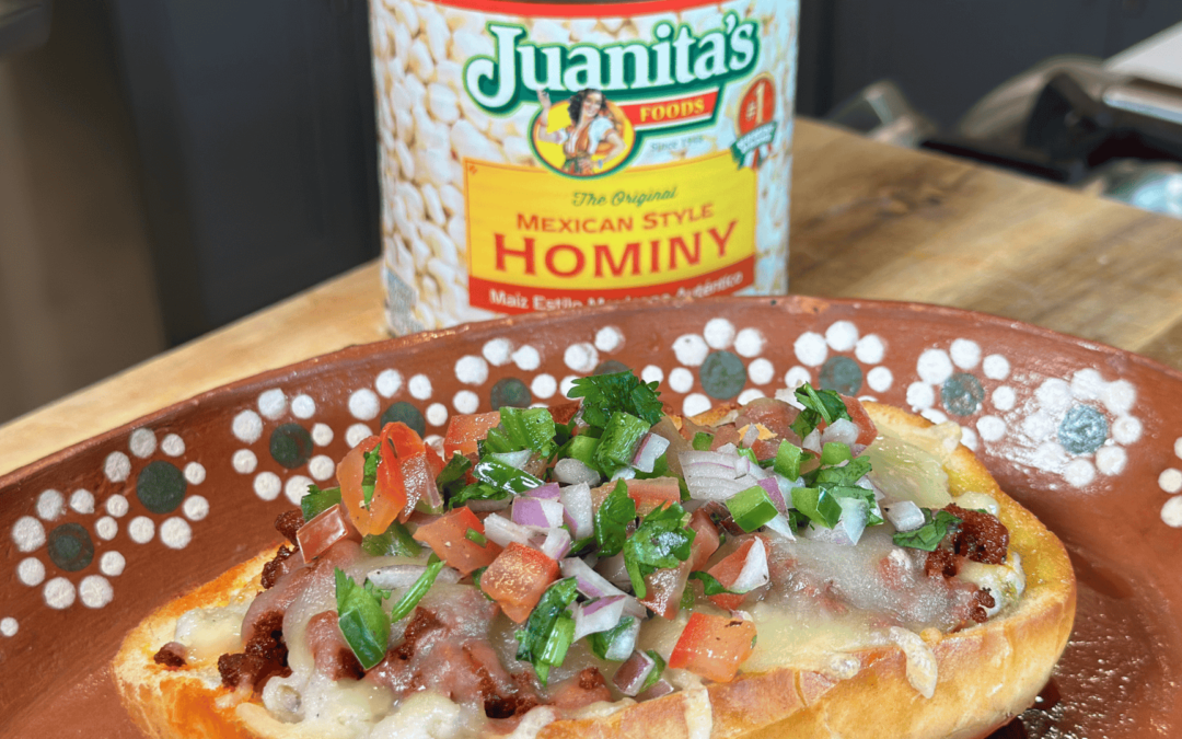 Hominy Molletes