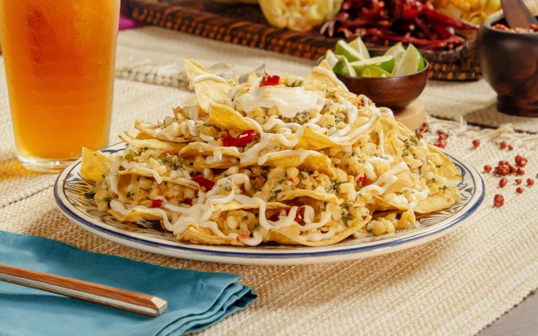 Cheese Esquite Nachos